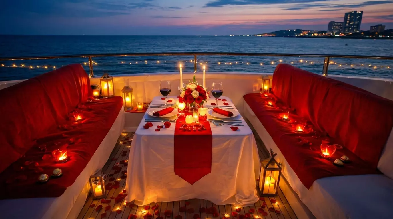 Valentine's Special 14th Feb Dinner Cruise with Up to 54% Off - Primary Image