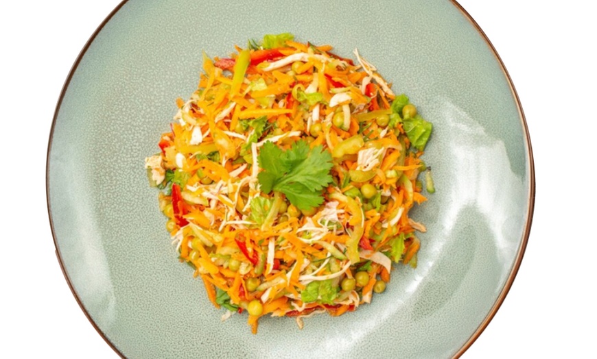 Image 8: Global Flavor Adventure – $10, $25, or $50 Toward Food & Drinks