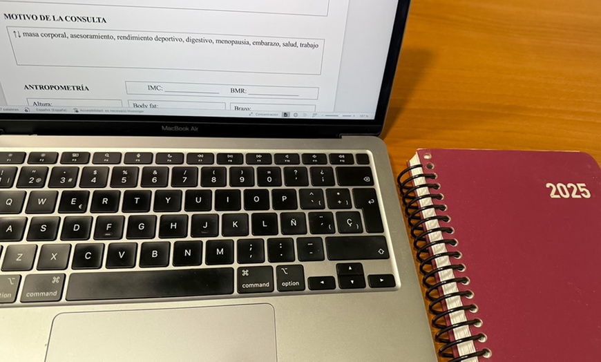 Image 5: Entrevista inicial con mediciones y plan nutricional con revisión