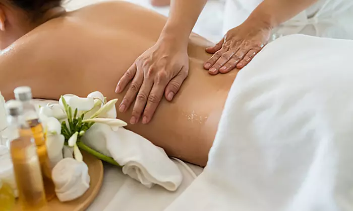 60-Min Infrared Sauna Wrap Package, Thai Massage w/ Yoga Therapy or Therapeutic Bodywork Massage (Up to 71% Off) - Primary Image