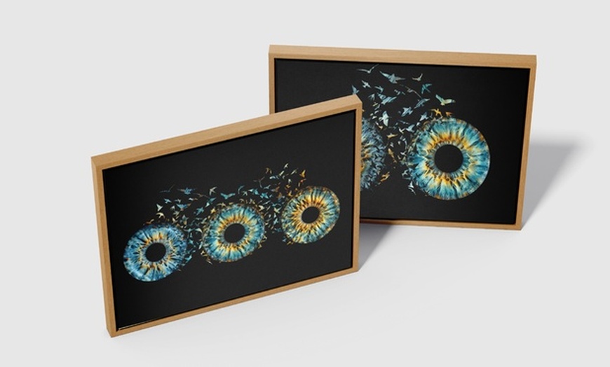 Image 6: Custom Iris Photo Art For Couples, Families or Pets