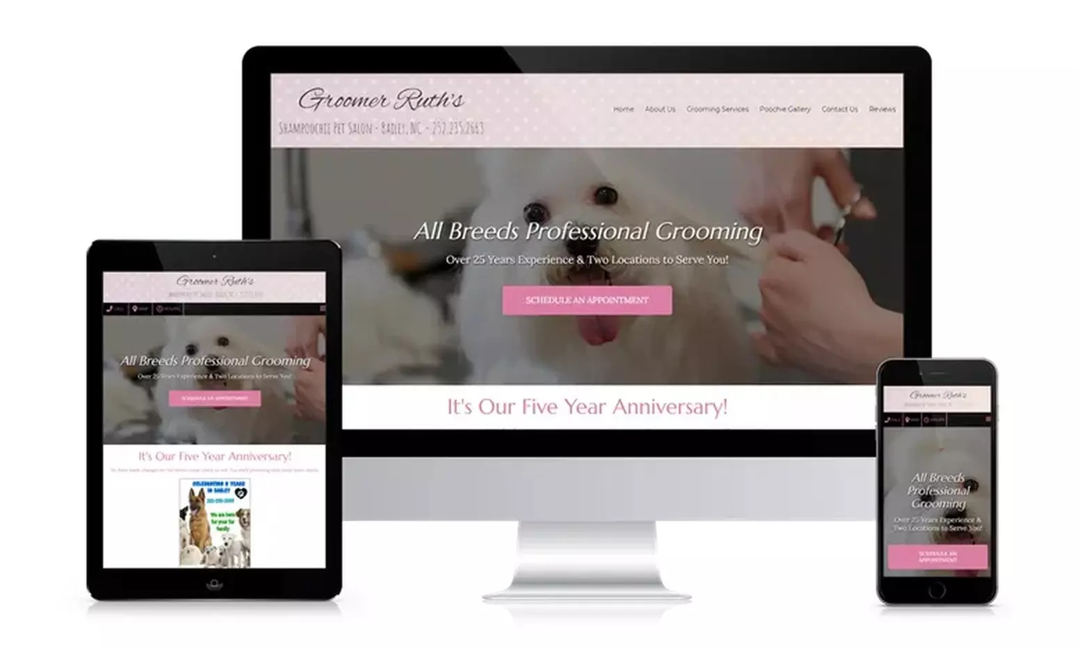 Launch Your Brand Online With Expertly Designed One-Page Landing Or Five-Page Business Websites Up to 50% Off - Primary Image