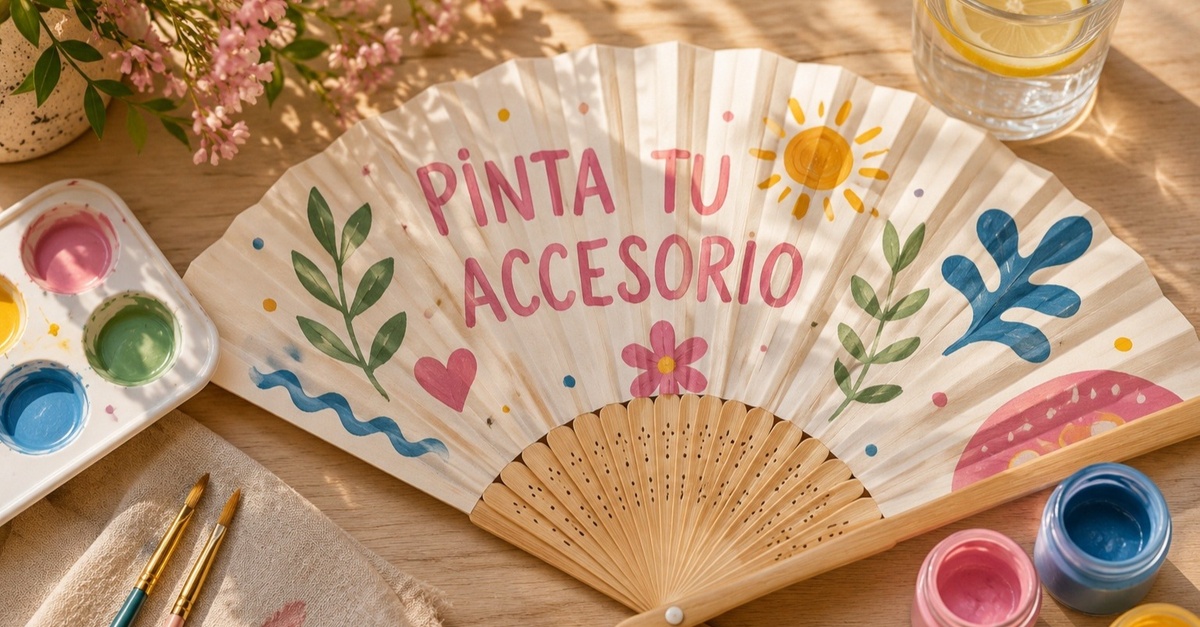 Taller de manualidades Pinta tu accesorio de verano en Málaga