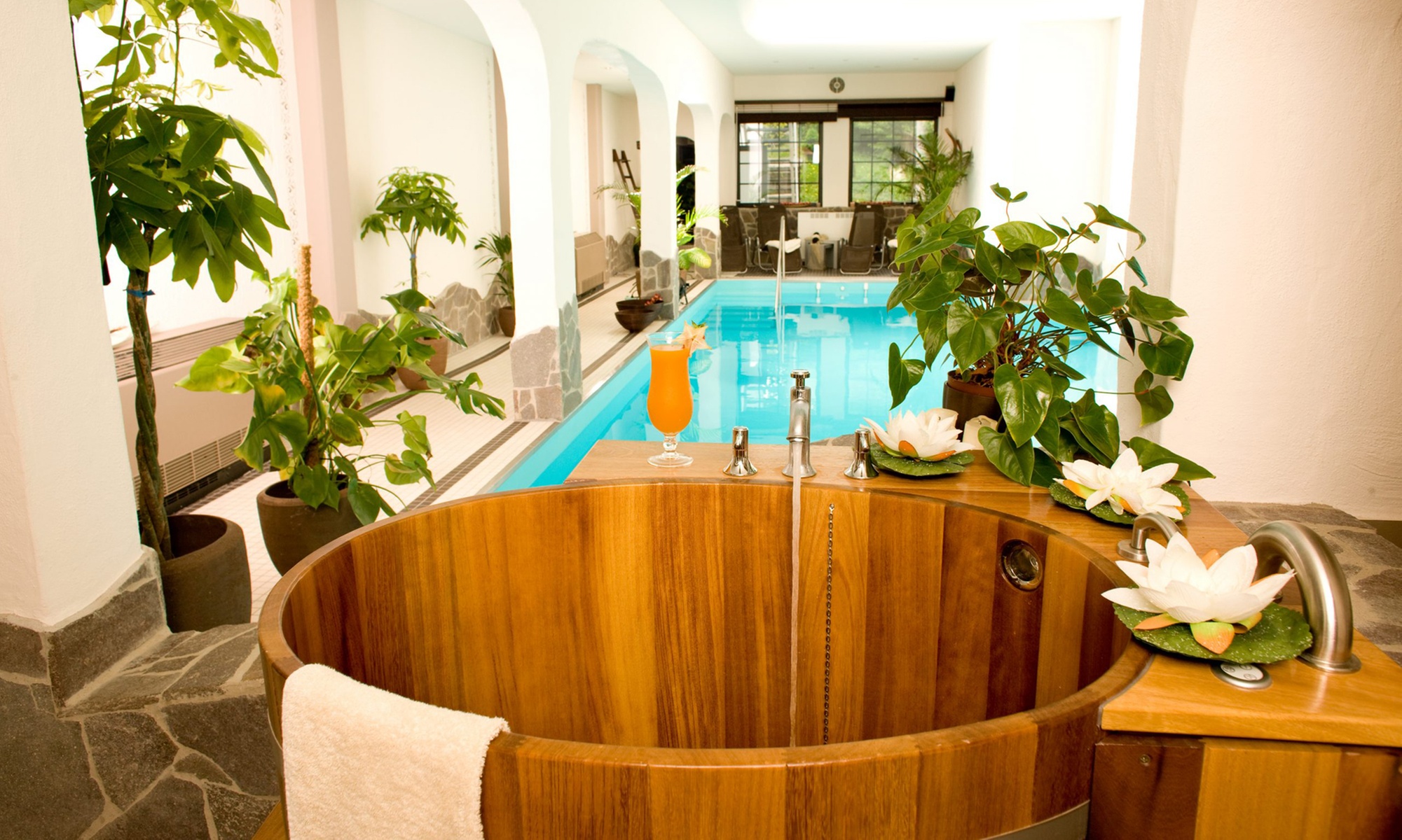 Mosel: Doppelzimmer mit Frühstück, Kuchenbuffet und Bio-Sauna