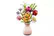 Bouquet de fleurs décoratif à construire en blocs inspirés de LEGO, style au choix - Image 2