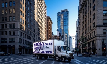 Three Hours of Moving Service with Two Movers and Truck - Moving Right Along Texas LLC
