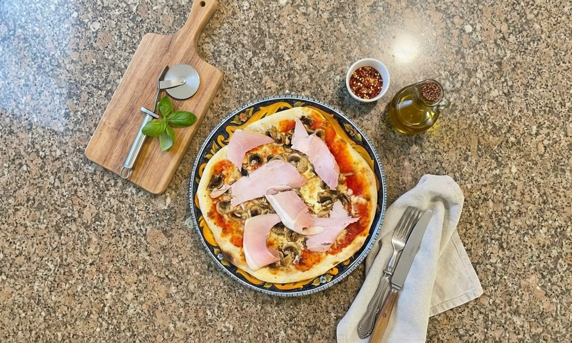 Festin italien au bord de l'eau à La Vita Attiva