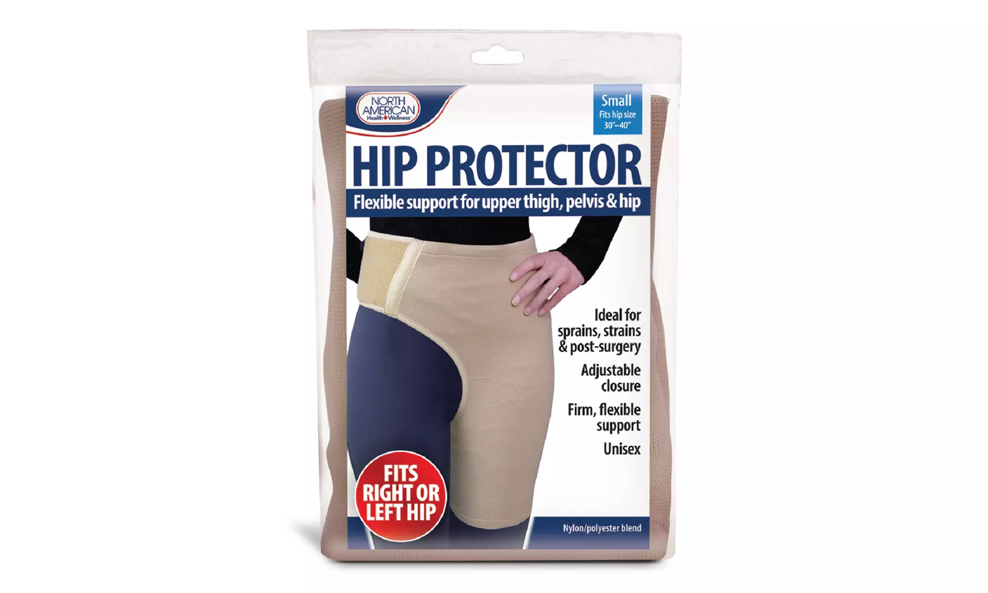 Flexible Hip Support Wrap and Protector - Second Medium