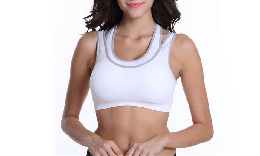 Image 6: Double Strap Sports Bra