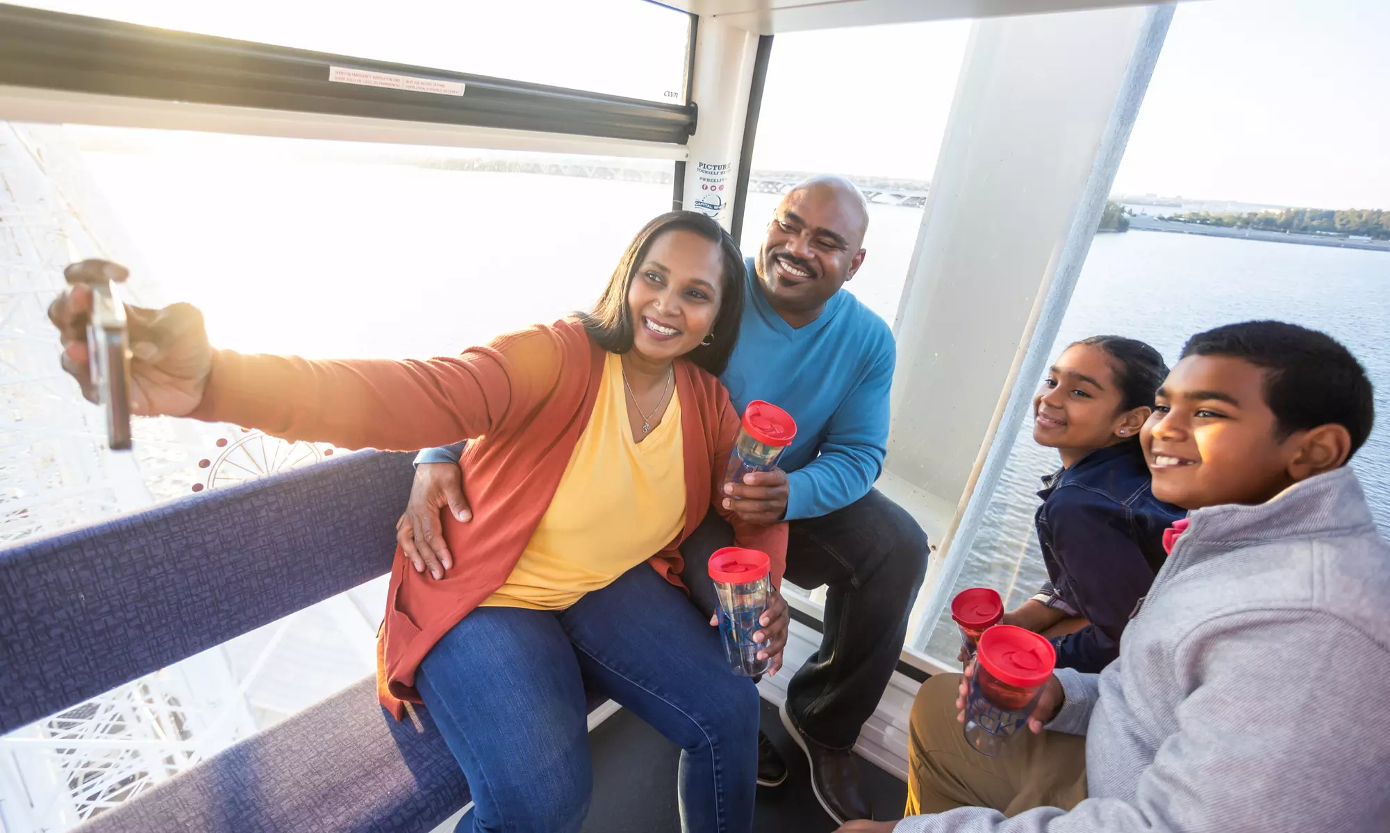 Experience a Ride on The Capital Wheel in DC. Enjoy Stunning Views, Fireworks, and More (Up to 37% Off)