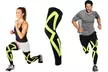 Kinesio Knee and Calf Compression Sleeves (2-Pack) - Second Medium