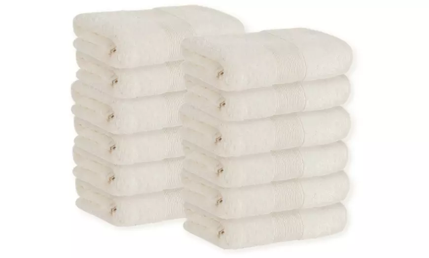 Image 30: Juego de toallas de baño 100 % algodón y gramaje de 540 g/m²