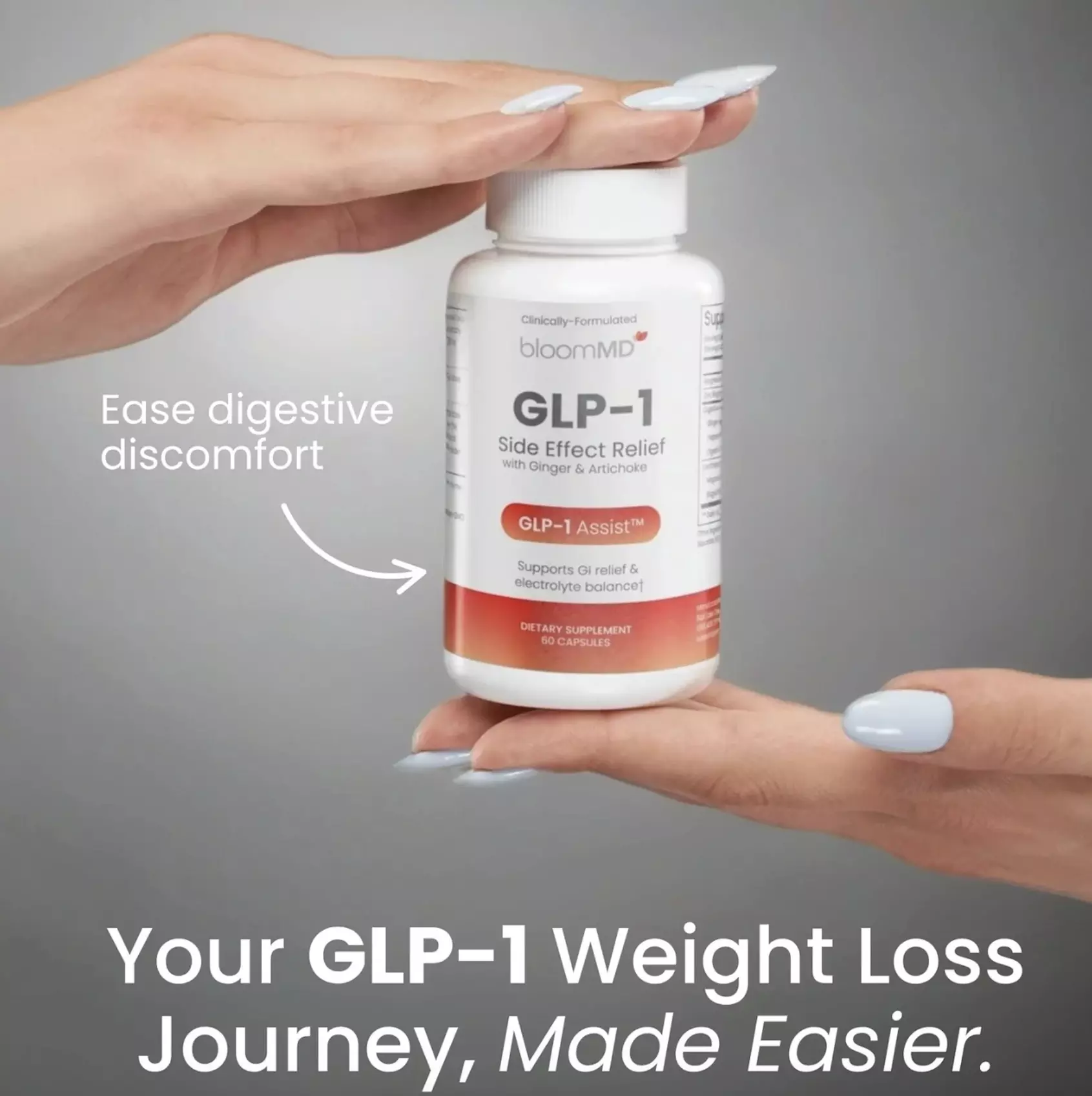 GLP-1 Natural Booster or Side Effect Relief Wellness Package - BloomMD