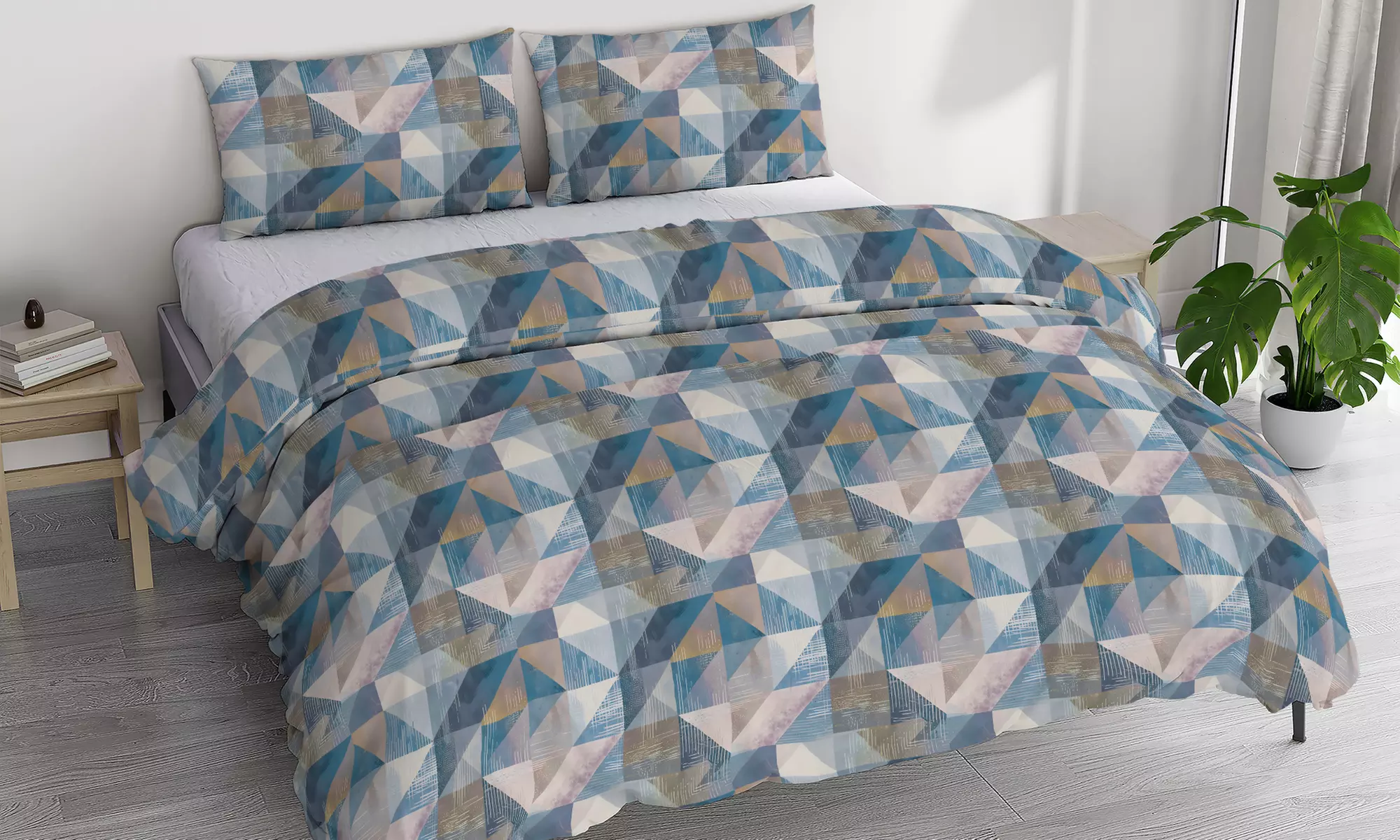 Parure copripiumino in cotone Made in Italy