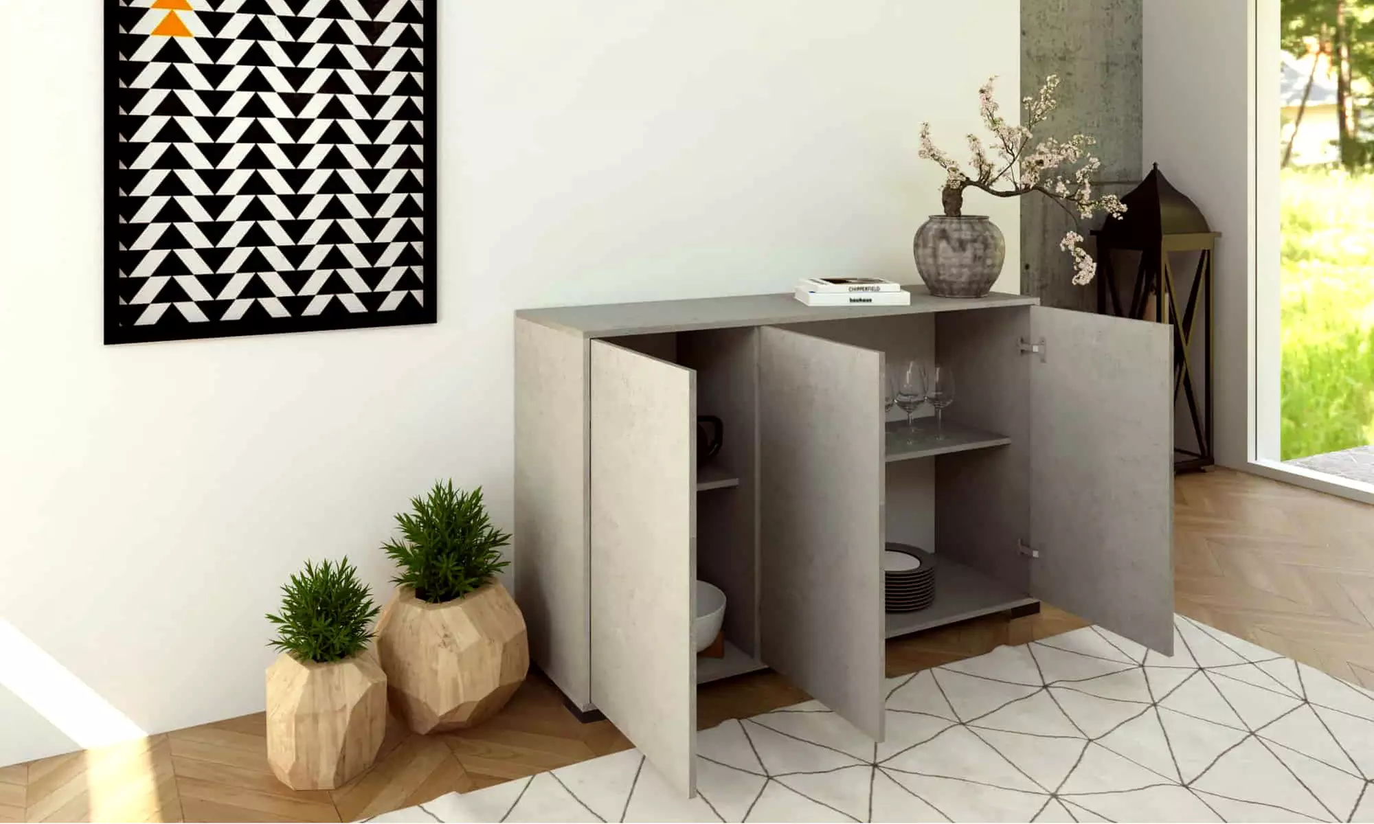 Wohnmöbel Lumina: Kommode, TV-Schrank oder Highboard