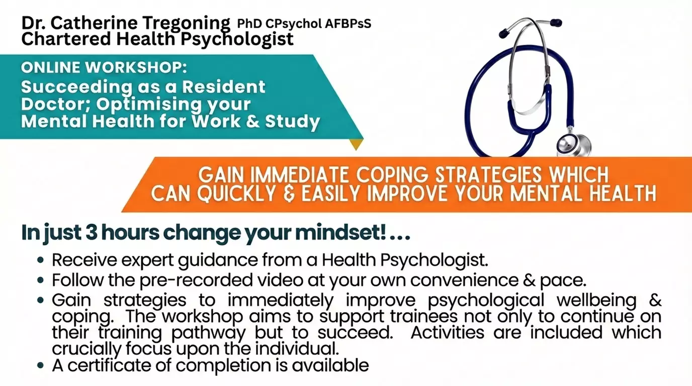 Dr Catherine Tregoning: Enhance Mental Health for Resident Doctors