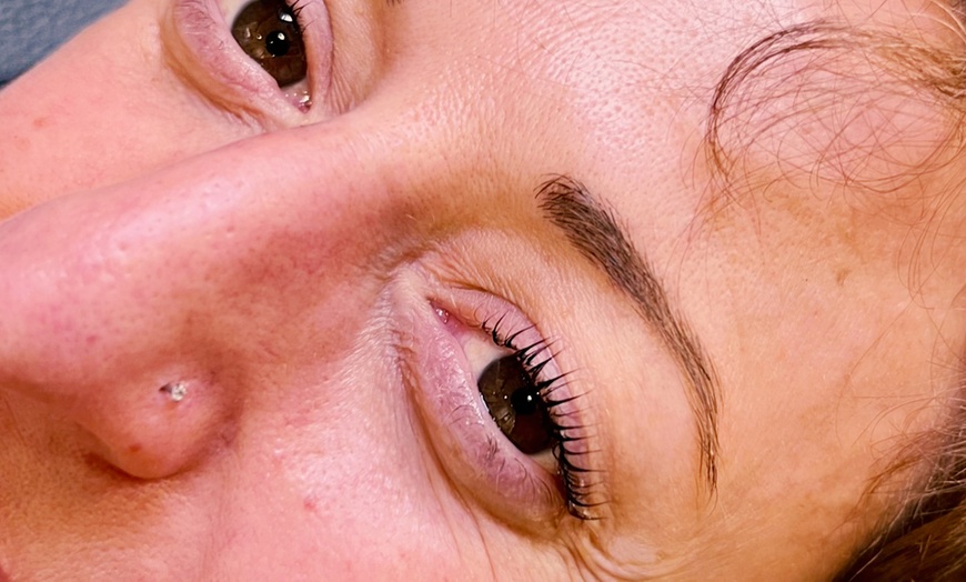 Image 2: Enhance Your Eyes with Lash Lift, Tint / Brow Lamination, Tint, Wax!