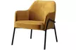Fauteuil lounge "Russel" en tissu de Dossense, tissu et coloris au choix, livraison offerte - Second Medium
