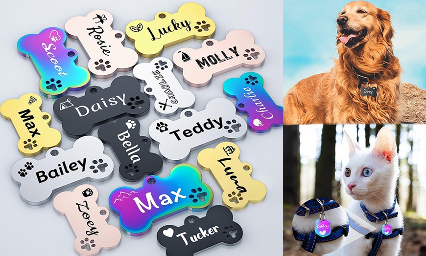 Image 1: Personalized Pet Tag