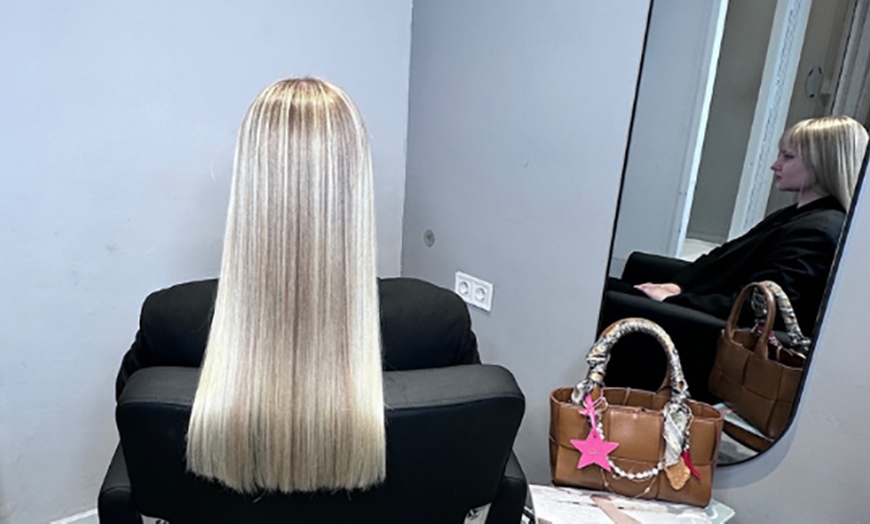 Image 3: Alisado brasileño orgánico reconstructor capilar-VEINVERSE Hair club