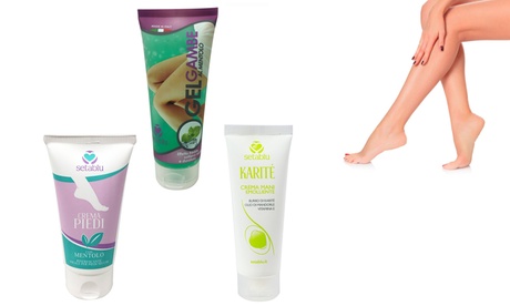 Kit creme per il corpo disponibile in 2 varianti