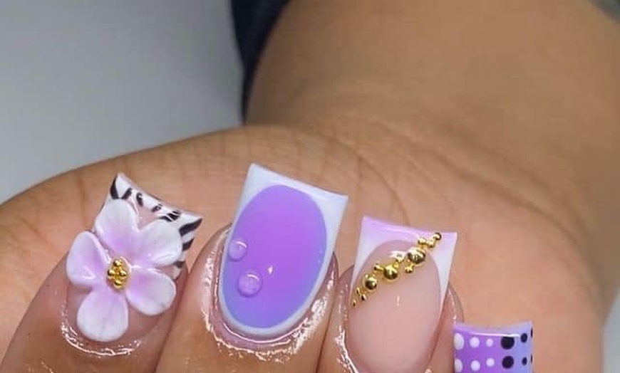 Image 11: Manicures with Color Coat, Gel, French or Acrylic + Gel Polish Options