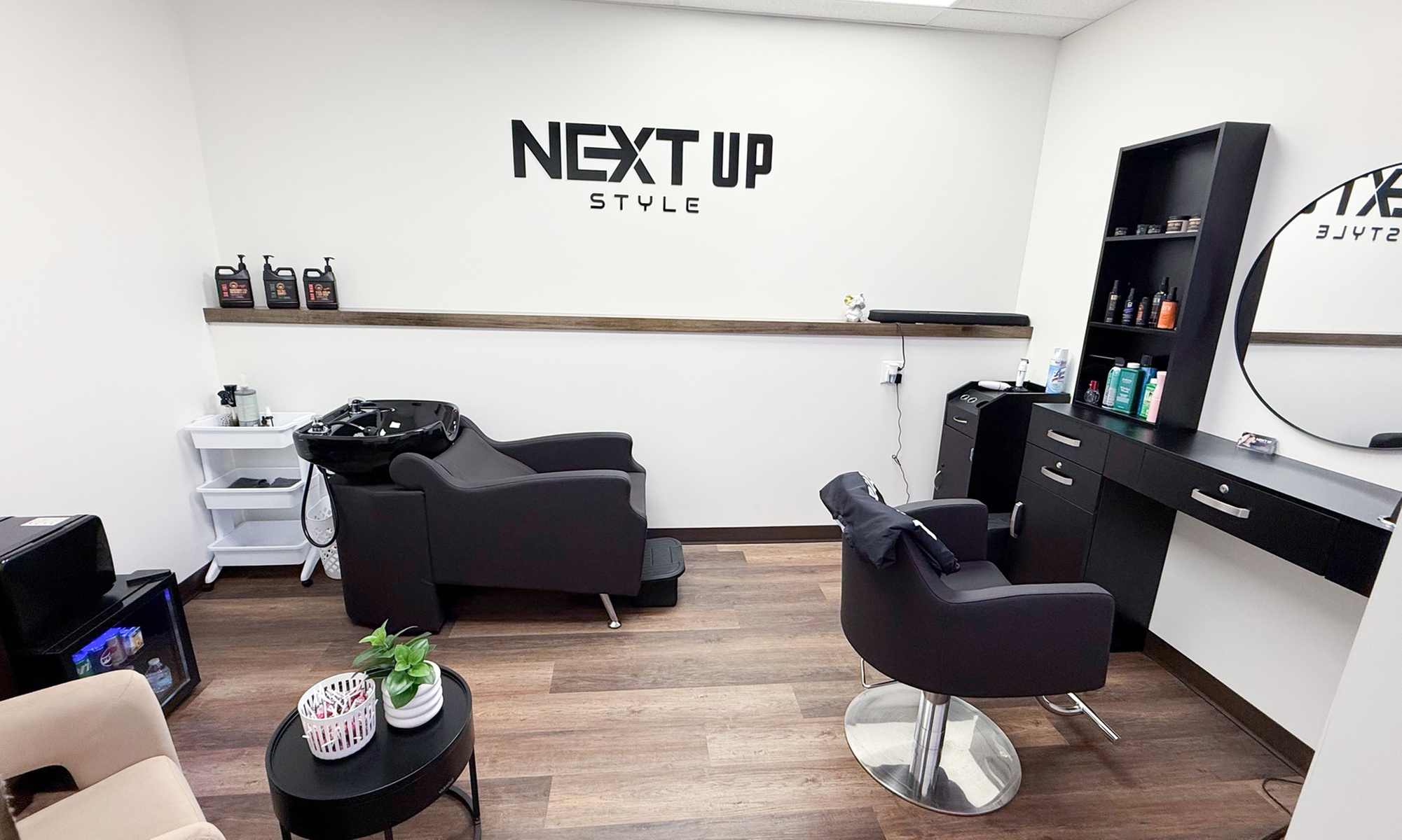 Men’s Haircut & Beard Trim with Hot Towel Treatment