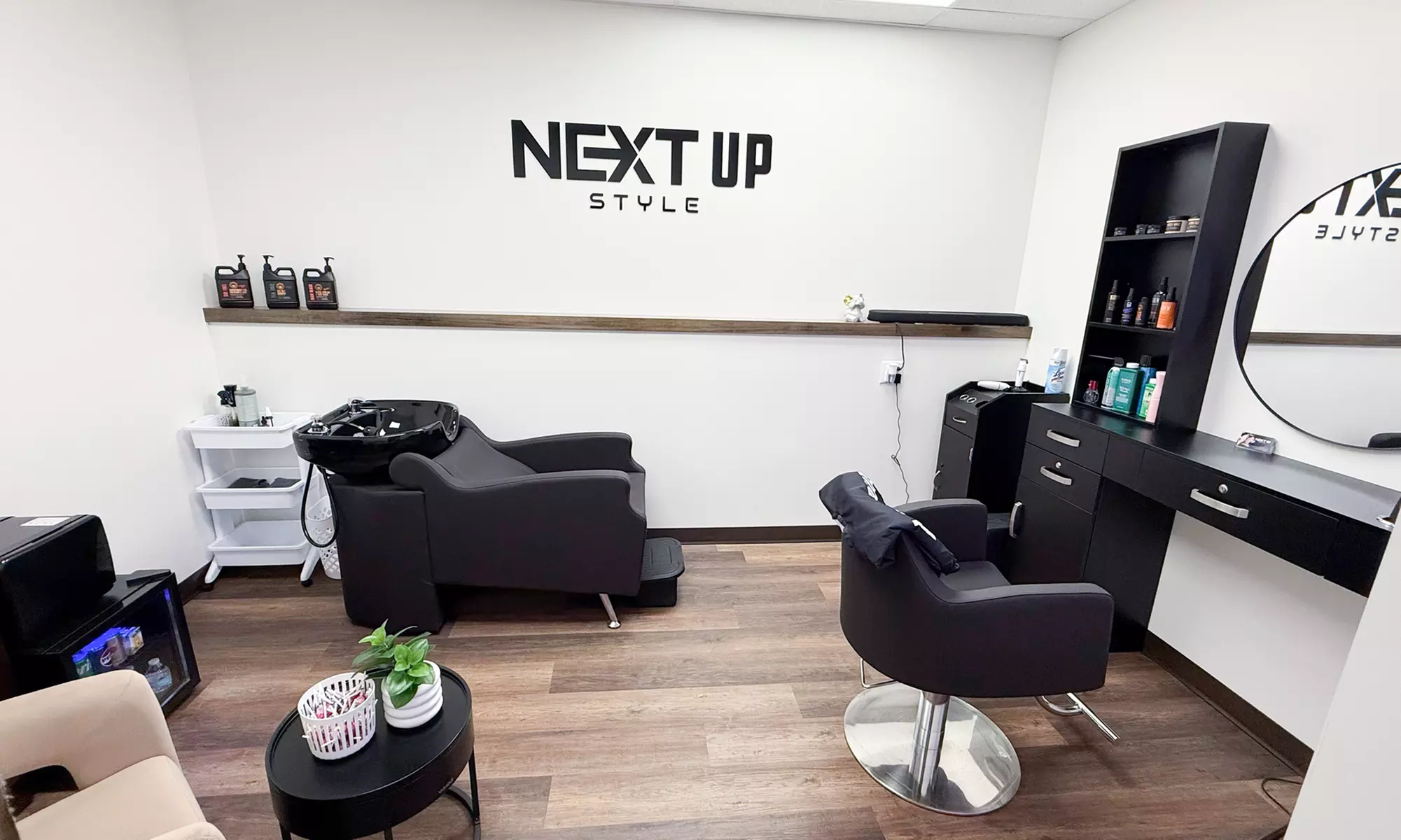 Men’s Haircut & Beard Trim with Hot Towel Treatment