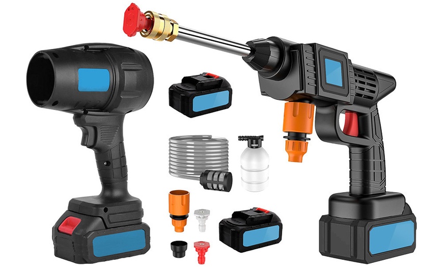 Image 2: Draadloze hogedrukreiniger & blazer 