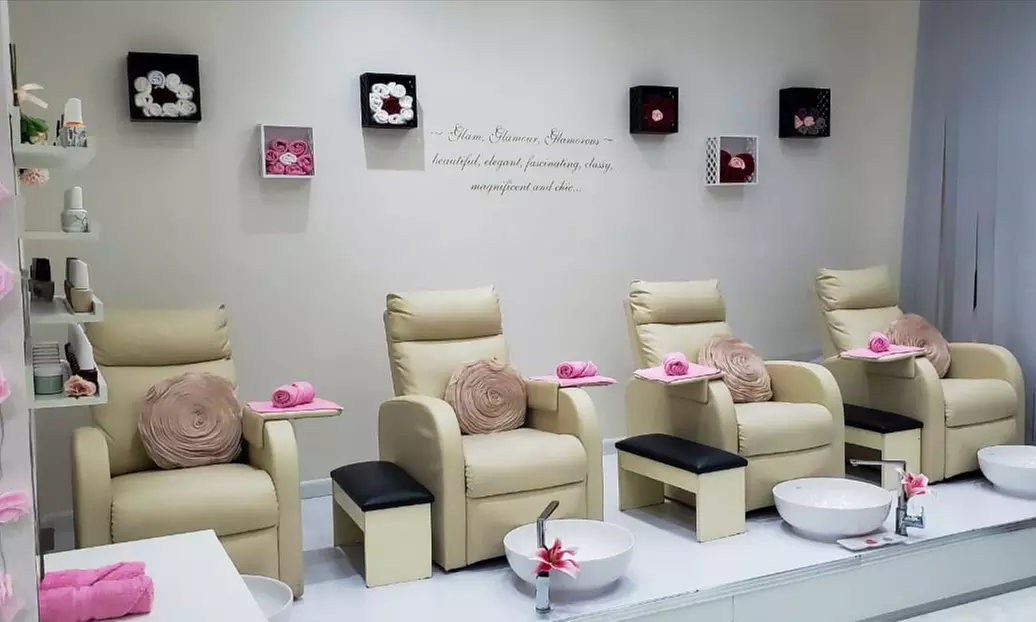 Manicure & Pedicure Packages w/ Gelish, French & Hair Wash + Blow-dry
