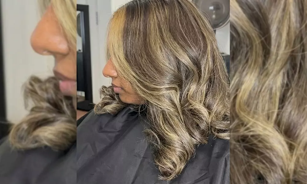 Haircut, Condition & Blowdry +Single Process, Full Highlights or More