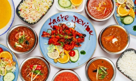 For 2: Indian Dining Starter, Main & Rice or Naan - BYOB – Bring Your Own Booze - Saffron Lounge