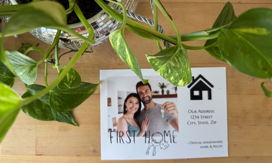 Image 9: Personalized Just Moved Announcement Cards, 24–200