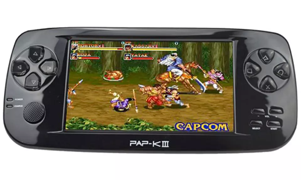 Console de jeu multimédia avec jeux intégrés, coloris au choix - Second Medium