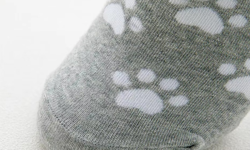 Image 5: Five Pairs of Women's Cartoon Kitty Socks