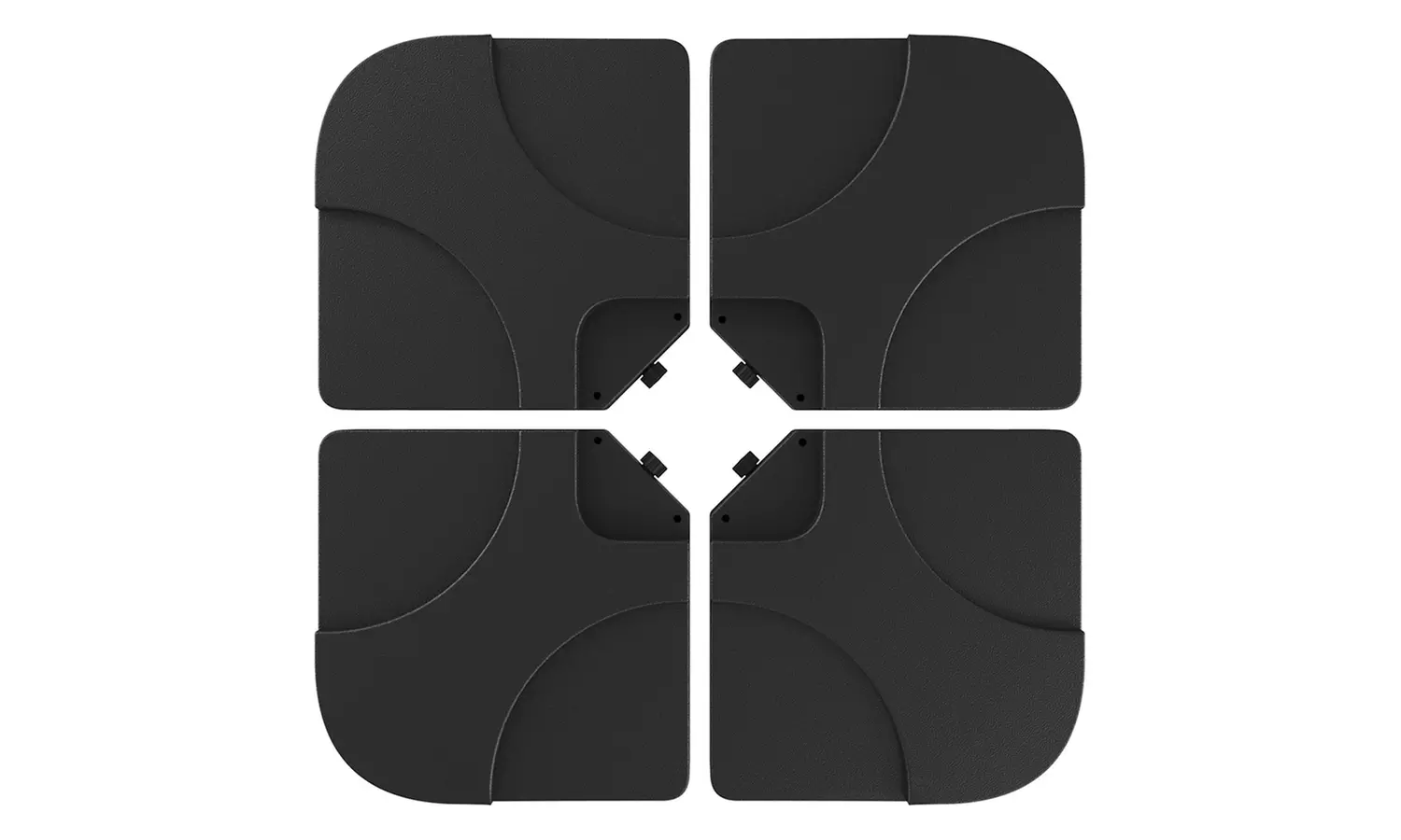 Set di 4 basi per ombrellone da giardino