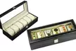 6/10/12/20/24 Slots Watch Box Display Case Organizer Jewelry Storage & Lockable - Second Medium