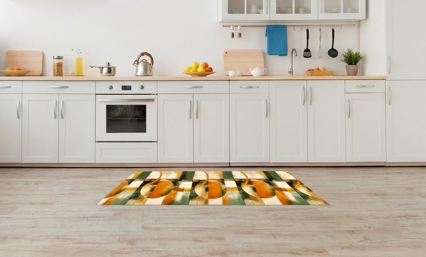 Image 8: Tapis de course coloré, résistant aux taches et antidérapant