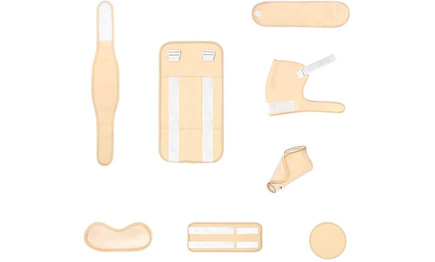 Image 4: 12er-Set wiederverwendbare Rizinusöl-Wickel