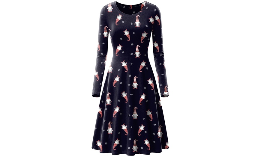 Image 27: Christmas Swing Dress