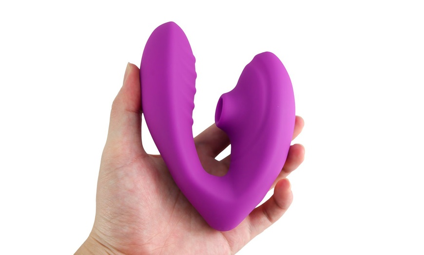 Image 5: 10 Speeds USB Rechargeable Clitoral Sucking Clitoris Suction Vibrator