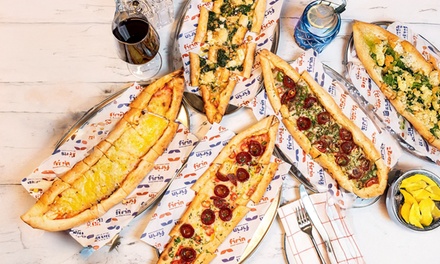 Pide for 2 and a drink each - FIRIN Modern Turkish Cuisine