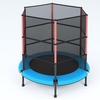 Image 3: Alivio Kids Jumping Trampoline with Safety Enclosure Net 