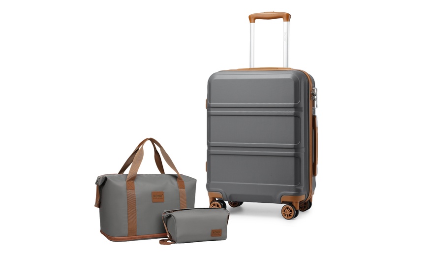 Image 5: Set van 20 inch koffer, grote tas en toilettas