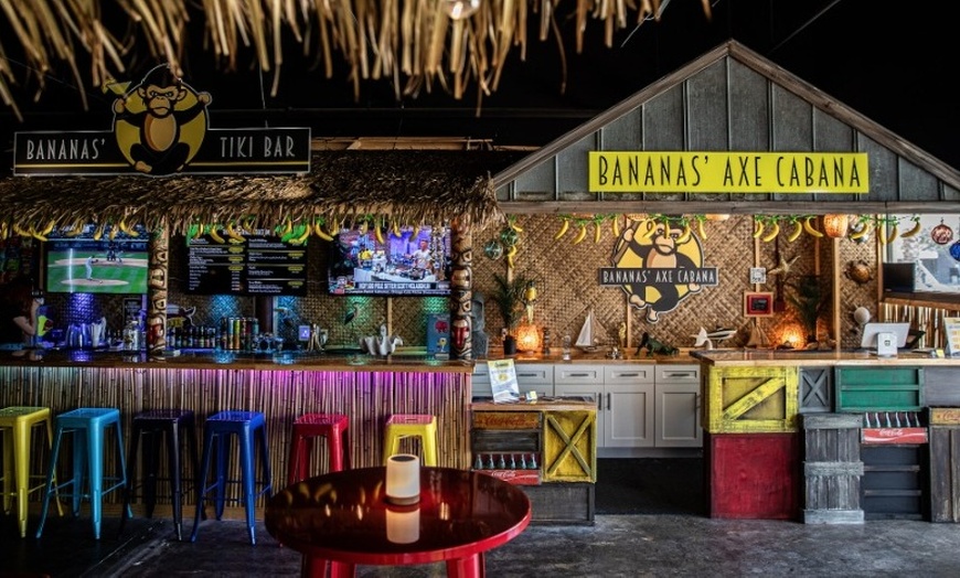 Image 7: Up to 32% Off Axe Throwing Experience at Bananas' Axe Cabana