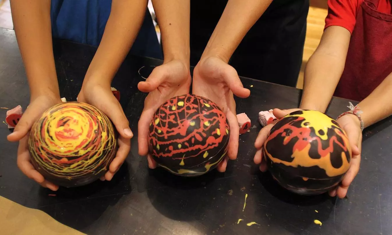 Taller creativo de chocolate o caramelos artesanales de 2 horas