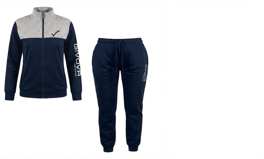 Image 4: Tuta in cotone leggero Givova da donna