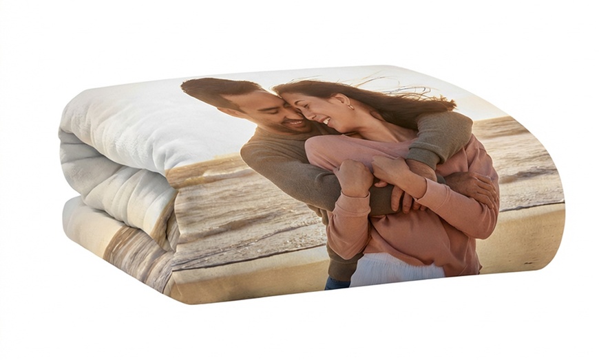 Image 5: Personalized Photo Blankets - Up to 64% Off by SignaturePrintLab