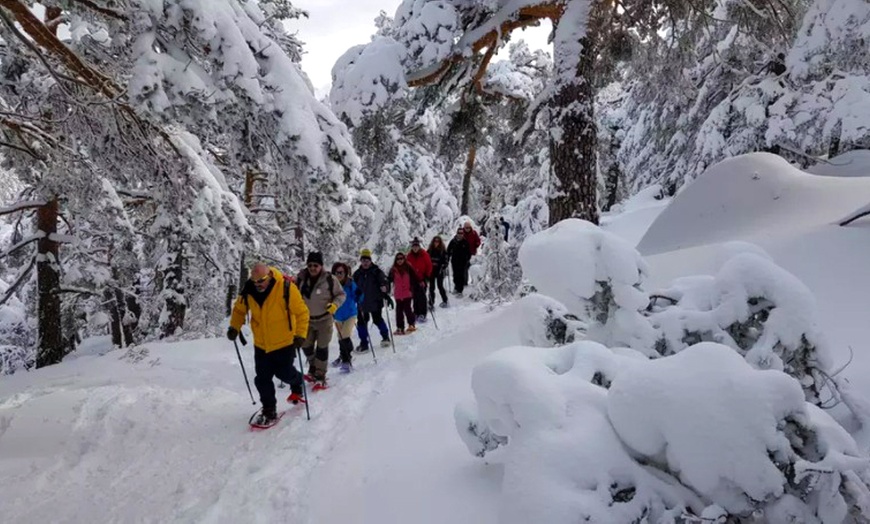 Image 1: Excursión con raquetas por la Sierra de Guadarrama para 1 o 2 personas