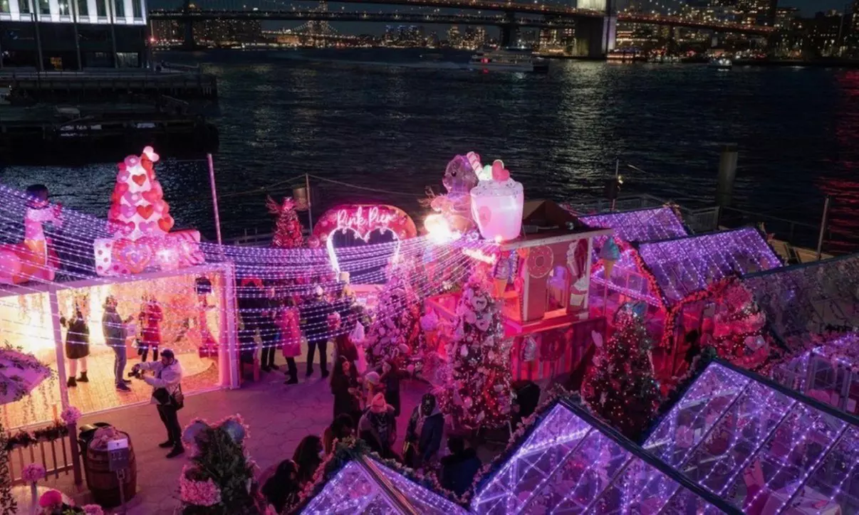 VIP General Admission with Flex Pass Weekday or Any Day Ticket to Pink Pier at Watermark, NYC